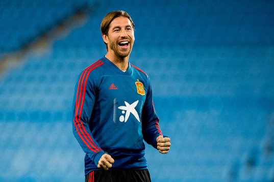 Sergio Ramos of Spain