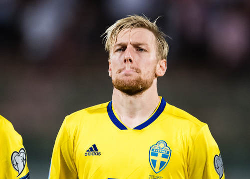 Emil Forsberg of Sweden