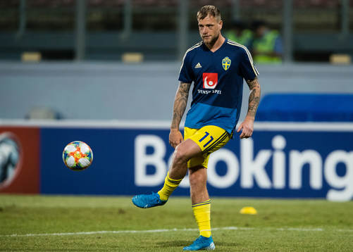 John Guidetti of Sweden