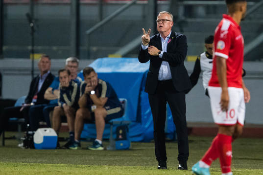 Janne Andersson, head coach of Sweden