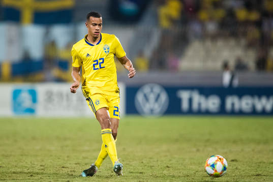 Robin Quaison of Sweden
