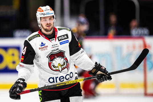 Malmö Redhawks Emil Molin deppar