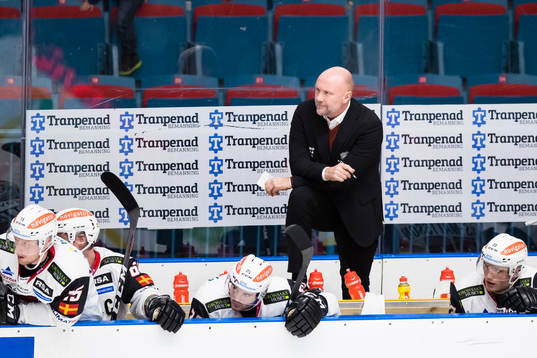 Malmö Redhawks tränare Peter Andersson