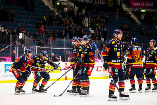 Djurgårdens spelare firar