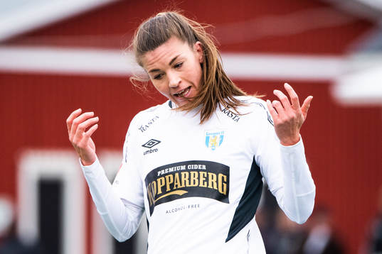 Göteborgs Pauline Hammarlund deppar
