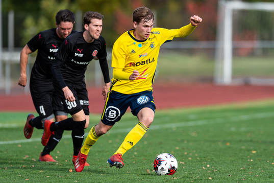 Ängelholms Edvin Nilsson och Hittarps Mikael Berglund