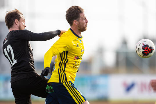 Hittarps André Kopfinger och Ängelholms Björn Westerblad