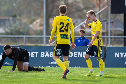Ängelholms Edvin Nilsson och Alexander Engholm deppar