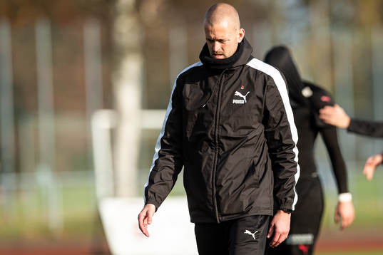 Hittarps tränare Anders Schönberg deppar