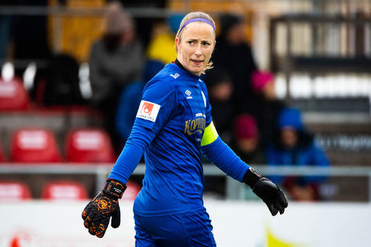 Göteborgs målvakt Loes Geurts