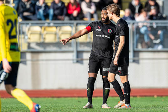 Hittarps Kamal Barny och David Stenblom