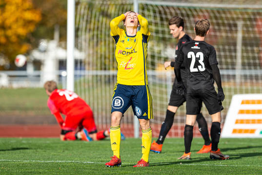 Ängelholms Edvin Nilsson deppar