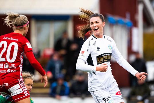 Göteborgs Pauline Hammarlund jublar