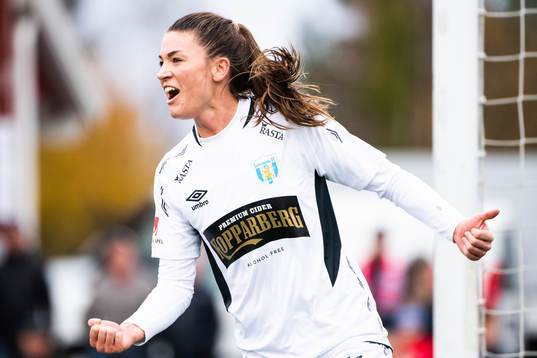 Göteborgs Pauline Hammarlund jublar