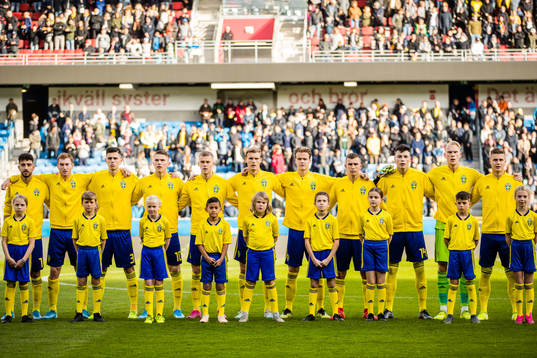 Starting eleven of Sweden