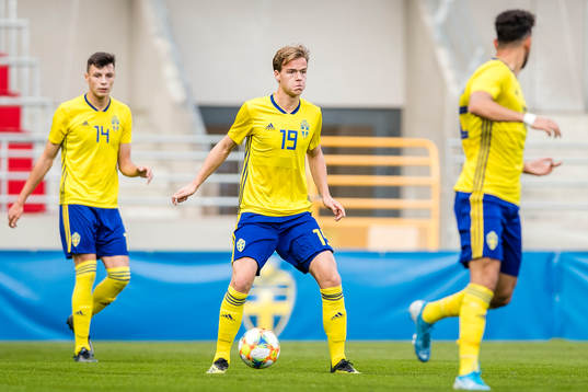 Anel Ahmedhodzic, August Erlingmark and Daleho Irandust of
