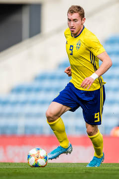 Dejan Kulusevski of Sweden