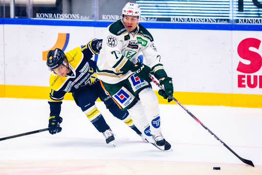s Simon Önerud och Färjestads Johan Ivarsson