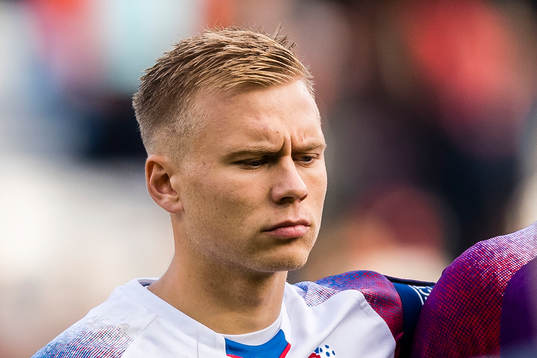 Jon Dagur Porsteinsson of Iceland