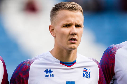 Isak Oli Olafsson of Iceland