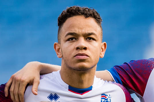 Mikael Anderson of Iceland
