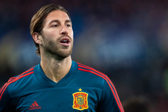 Sergio Ramos of Spain