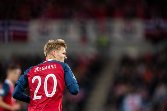 Martin Ødegaard of Norway