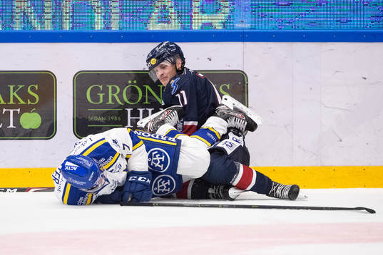 Leksands Lucas Nordsäter och Linköpings Henrik Törnqvist