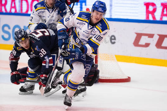 Leksands Martin Karlsson och Linköpings Robin Johansson
