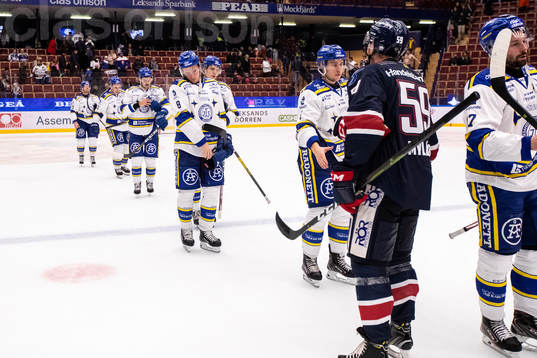 Leksands spelarna deppar