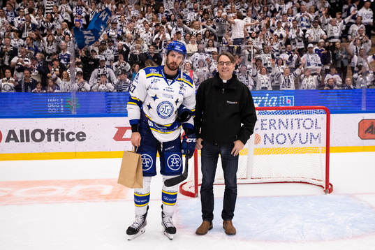 Leksands Marek Hrivik utsedd till matchen lirare av Svenska