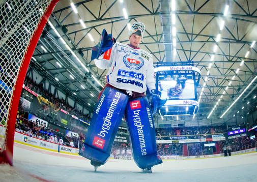 Oskarshamns målvakt Fredrik Pettersson-Wentzel
