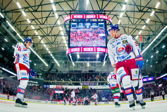 Oskarshamns Johan Alm och Henrik Nilsson deppar