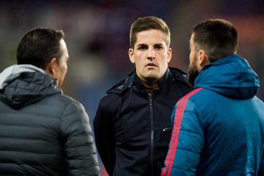 Robert Moreno, head coach of Spain
