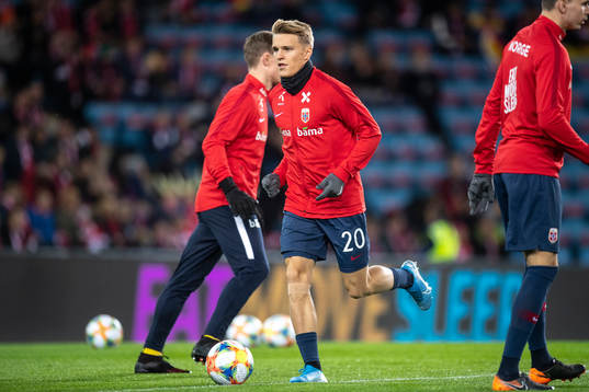 Martin Ødegaard of Norway