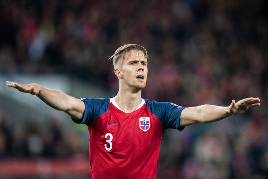 Kristoffer Ajer of Norway
