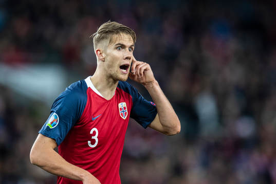 Kristoffer Ajer of Norway