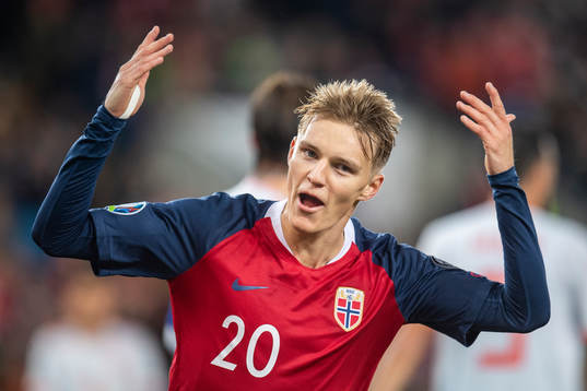 Martin Ødegaard of Norway