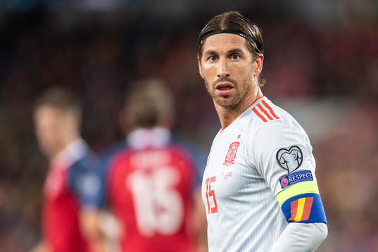 Sergio Ramos of Spain
