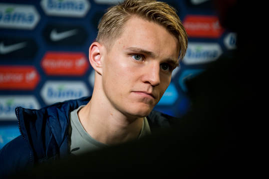 Martin Ødegaard of Norway