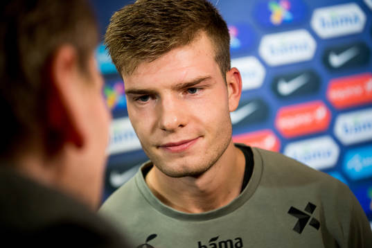 Alexander Sørloth of Norway