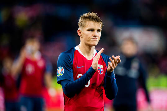 Martin Ødegaard of Norway