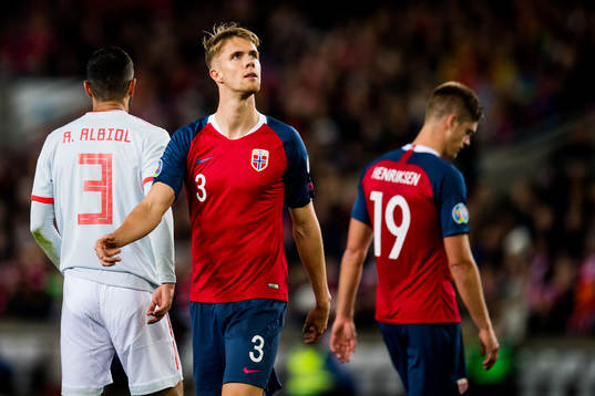 Kristoffer Ajer of Norway