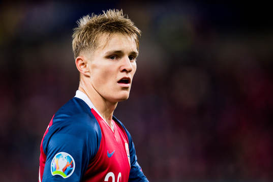 Martin Ødegaard of Norway