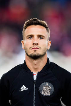 Saul Niguez of Spain