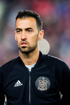 Sergio Busquets of Spain