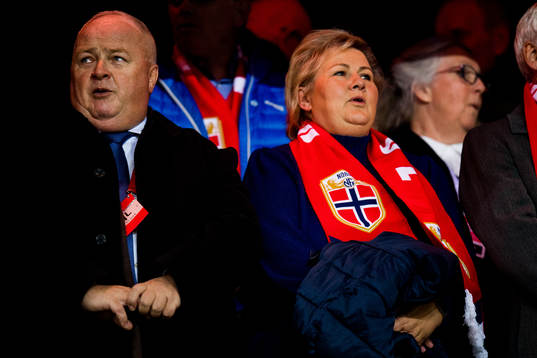 Terje Svendsen, president of the Norwegian Football