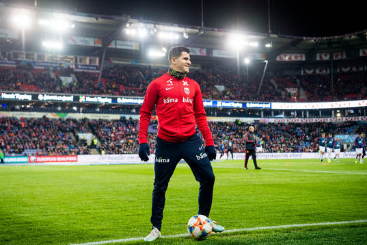 Tarik Elyounoussi of Norway