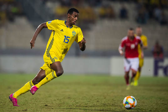 Alexander Isak of Sweden