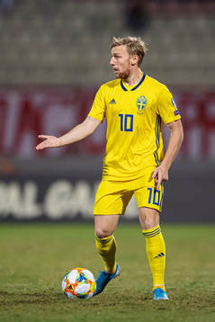 Emil Forsberg of Sweden